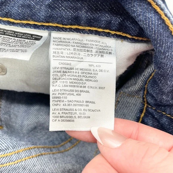 Levis 550 Mens Jeans Size 36x30 Tapered Leg Relaxed Fit Street Classic Preppy - Picture 13 of 16